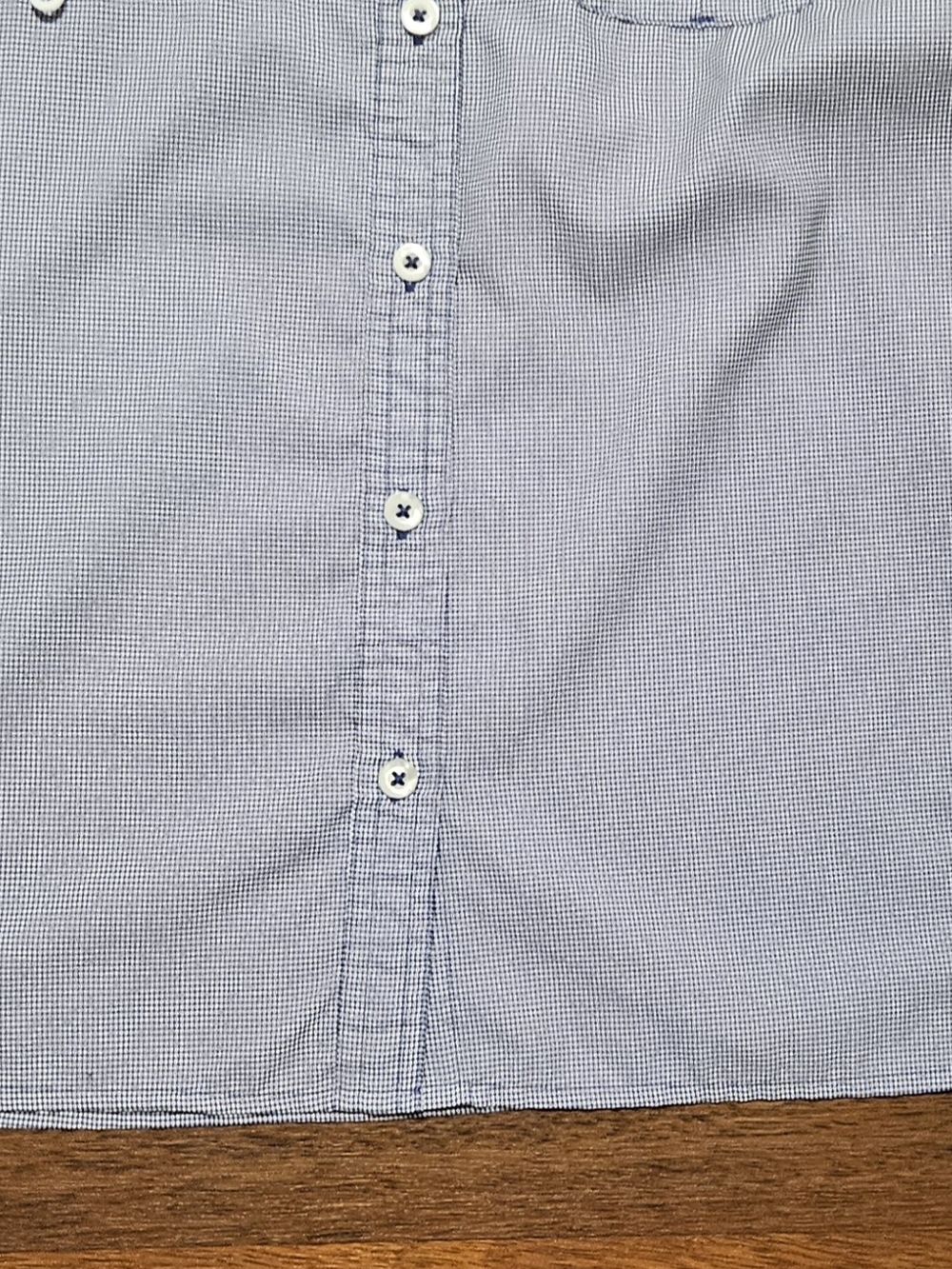 CABELAS mens long-sleeve fishing shirt SIZE MEDIUM COLOR BLUE LM21 - Picture 5 of 16
